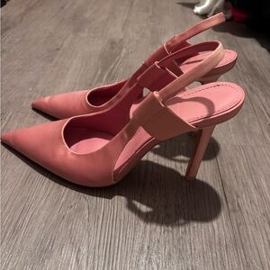 Zara pink kitten heels size EU 40 - womens 9